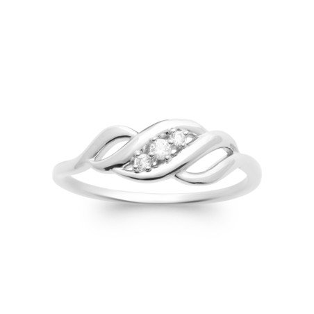 BAGUE ARGENT 925 RHODIE OZ