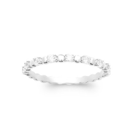 BAGUE ARGENT 925 RHODIE OZ