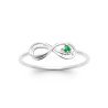 BAGUE ARGENT 925 RHODIE PS