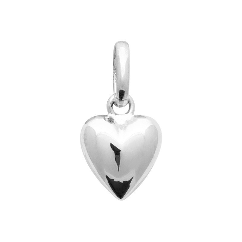 Pendentif Cœur Brillant Argent 925