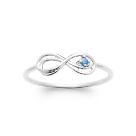 BAGUE ARGENT 925 RHODIE PS