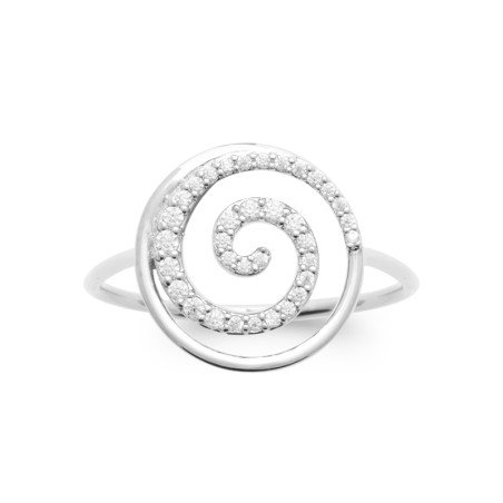 BAGUE ARGENT 925 RHODIE OZ