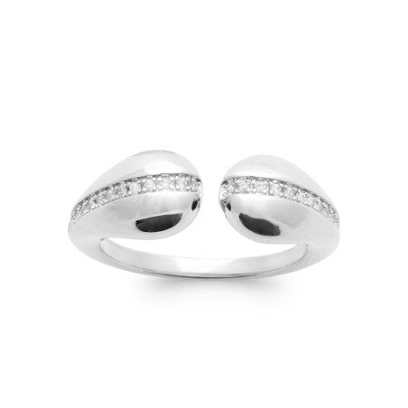 BAGUE ARGENT 925 RHODIE OZ