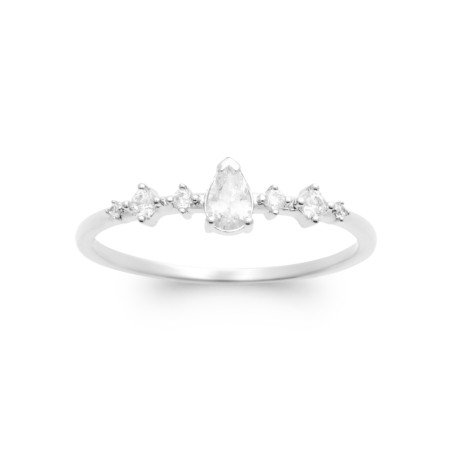 BAGUE ARGENT 925 RHODIE OZ