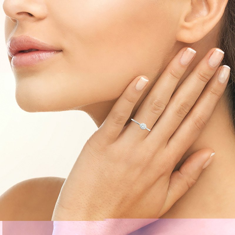 BAGUE ARGENT 925 RHODIE OZ
