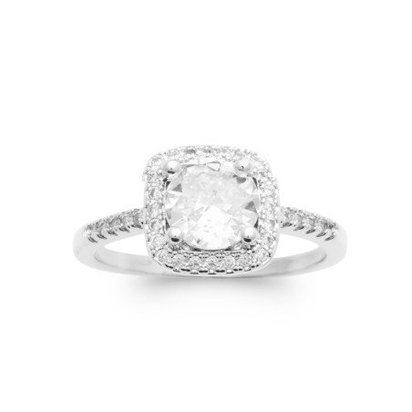 BAGUE ARGENT 925 RHODIE OZ