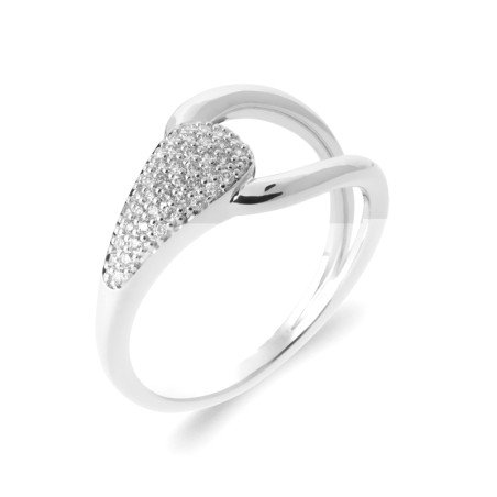 BAGUE ARGENT 925 RHODIE OZ