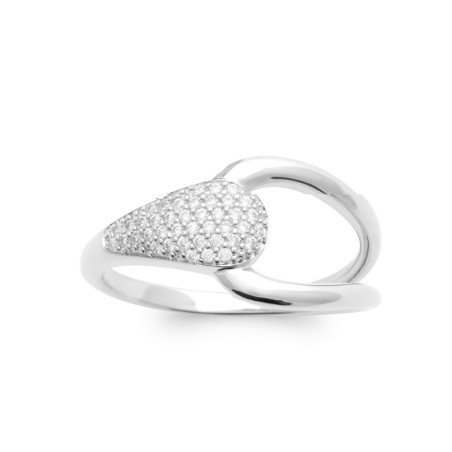 BAGUE ARGENT 925 RHODIE OZ