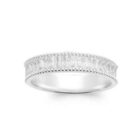 BAGUE ARGENT 925 RHODIE OZ