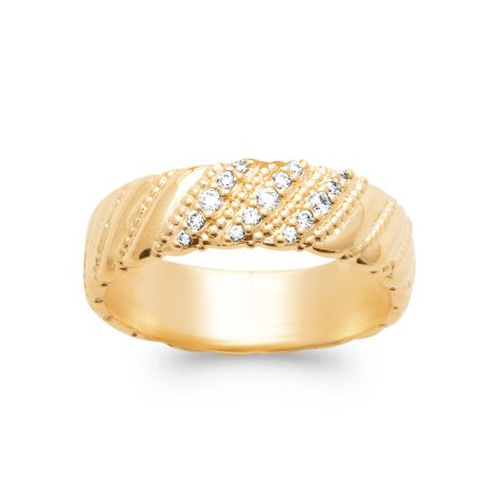 BAGUE PL-OR 750 3MIC OZ