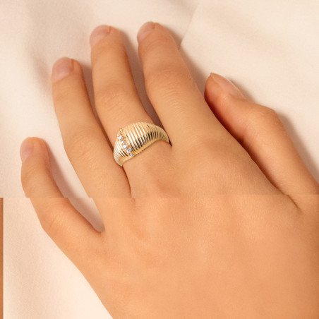 BAGUE PL-OR 750 3MIC OZ