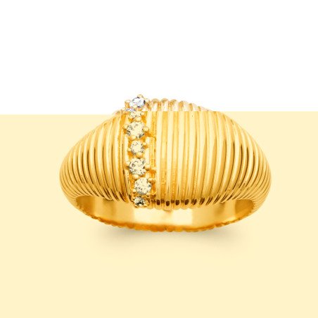 BAGUE PL-OR 750 3MIC OZ