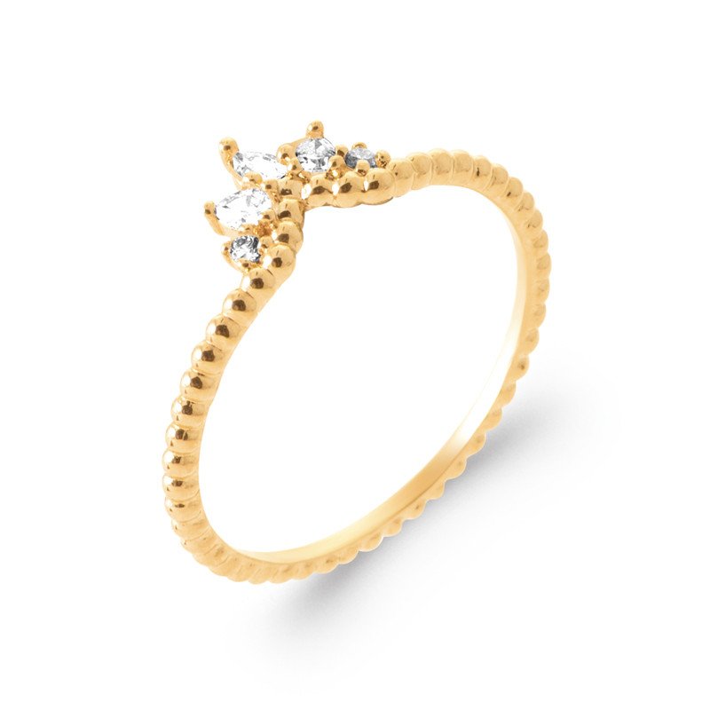 BAGUE PL-OR 750 3MIC OZ