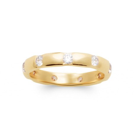 BAGUE PL-OR 750 3MIC OZ