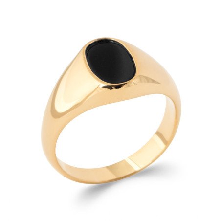 BAGUE PL-OR 750 3MIC IMIT ONYX