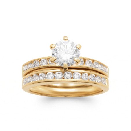 BAGUE PL-OR 750 3MIC OZ