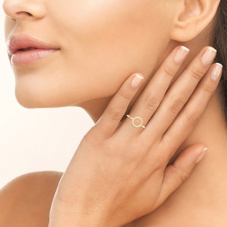 BAGUE PL-OR 750 3MIC OZ