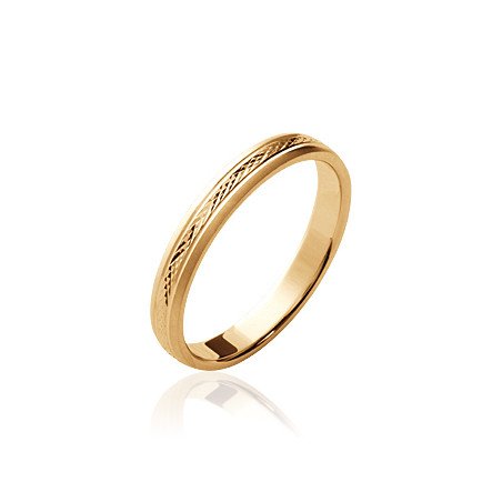 BAGUE PL-OR 750 3MIC