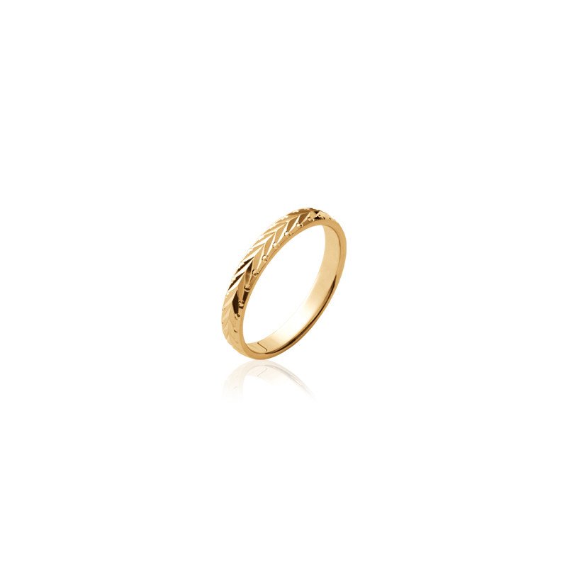 BAGUE PL-OR 750 3MIC