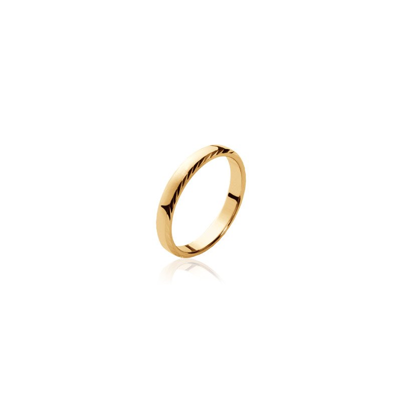 BAGUE PL-OR 750 3MIC