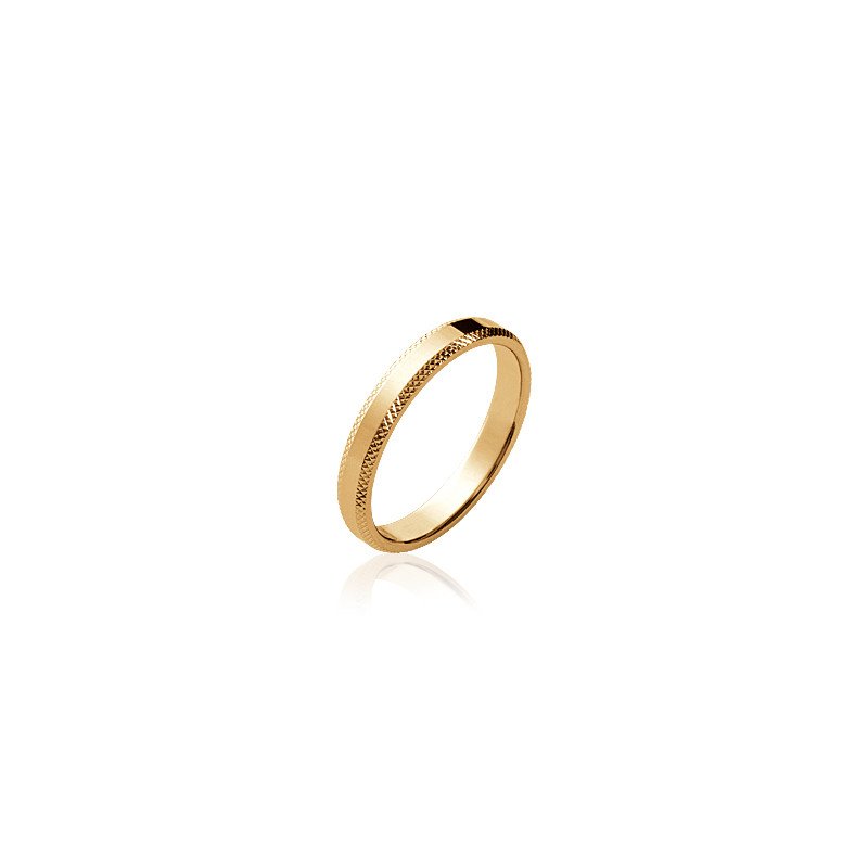BAGUE PL-OR 750 3MIC