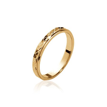 BAGUE PL-OR 750 3MIC
