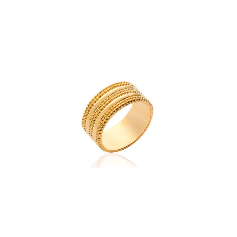 BAGUE PL-OR 750 3MIC