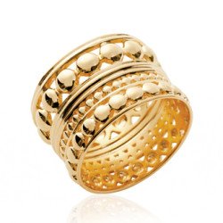 BAGUE PL-OR 750 3MIC