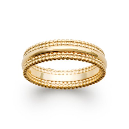 BAGUE PL-OR 750 3MIC