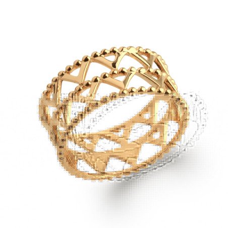 BAGUE PL-OR 750 3MIC