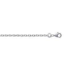 Chaîne Maille Forçat Argent 925 - Bijou Classique Kara Bijoux