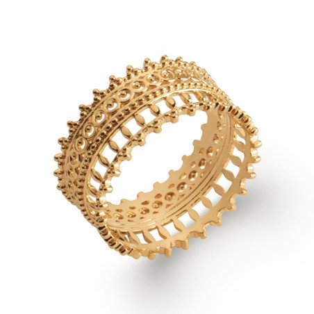 BAGUE PL-OR 750 3MIC
