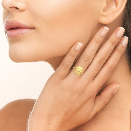 BAGUE PL-OR 750 3MIC OZ
