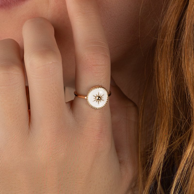 BAGUE PL-OR 750 3MIC LAQUE