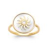 BAGUE PL-OR 750 3MIC NACRE OZ
