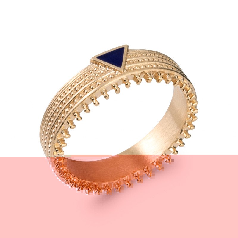 BAGUE PL-OR 750 3MIC LAQUE