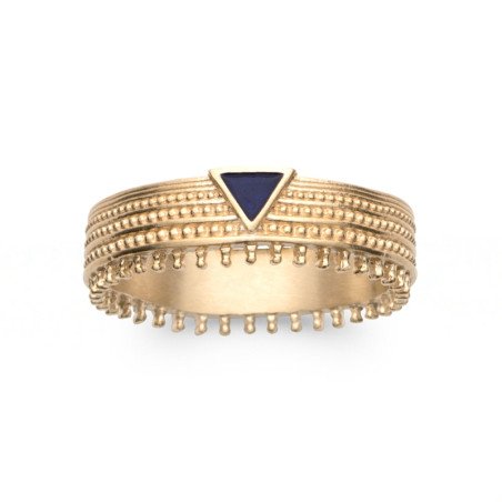 BAGUE PL-OR 750 3MIC LAQUE