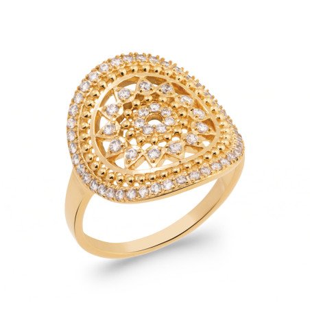 BAGUE PL-OR 750 3MIC OZ