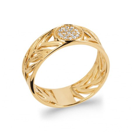 BAGUE PL-OR 750 3MIC OZ