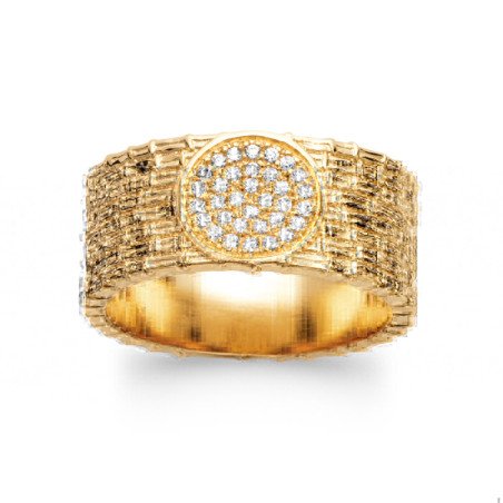 BAGUE PL-OR 750 3MIC OZ