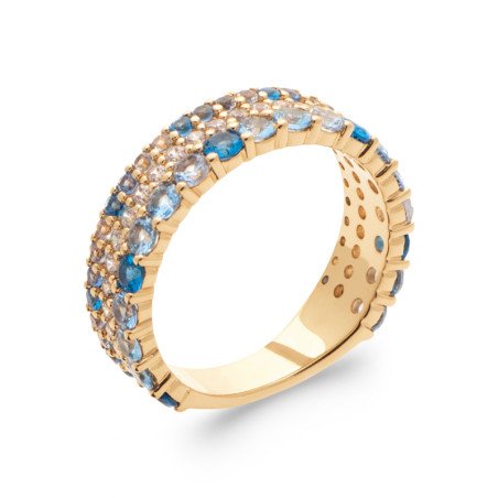 BAGUE PL-OR 750 3MIC OZ