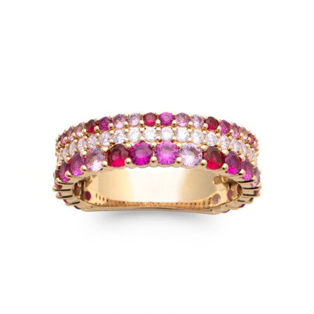 BAGUE PL-OR 750 3MIC OZ