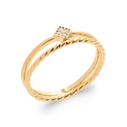 BAGUE PL-OR 750 3MIC OZ