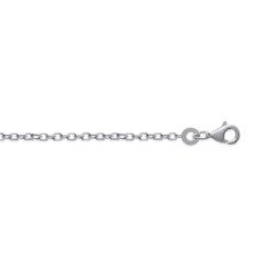 Bracelet Chaîne Maille Forçat Argent 925 - Kara Bijoux