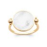 BAGUE PL-OR 750 3MIC NACRE