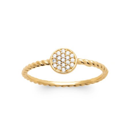 BAGUE PL-OR 750 3MIC OZ