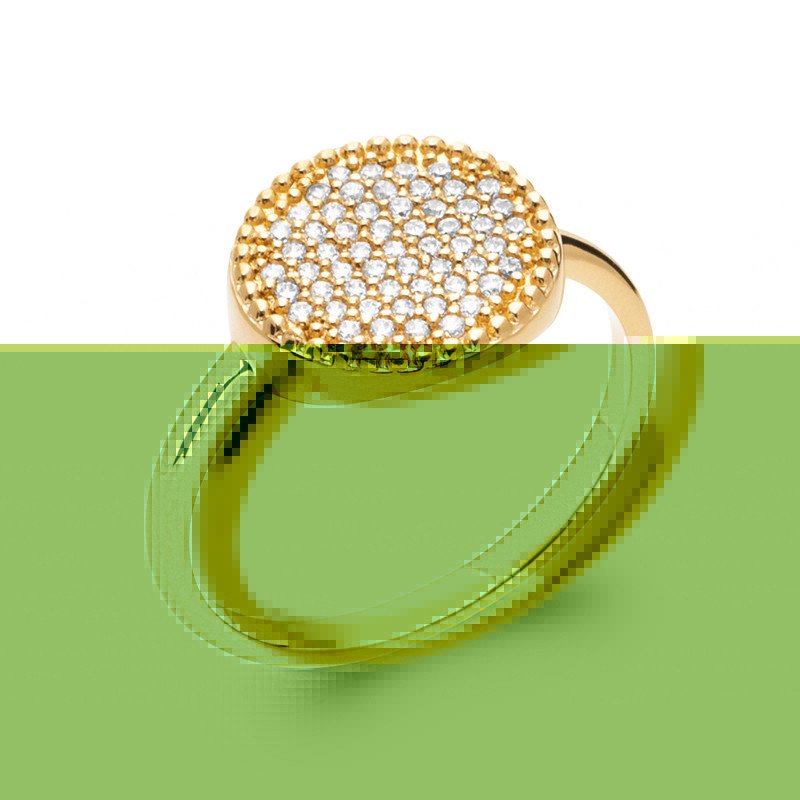 BAGUE PL-OR 750 3MIC OZ