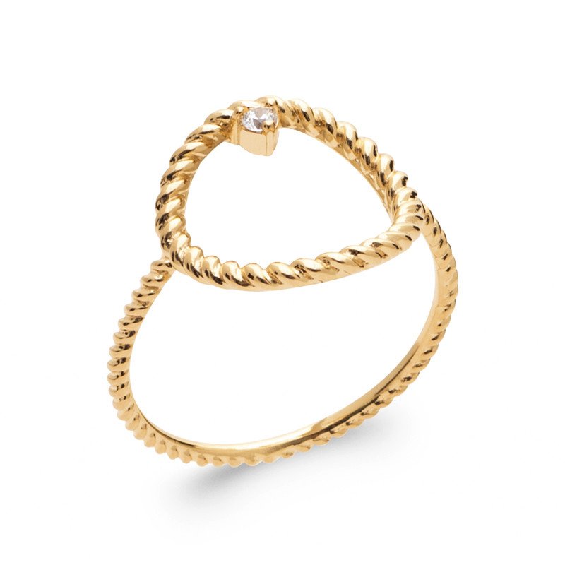 BAGUE PL-OR 750 3MIC OZ