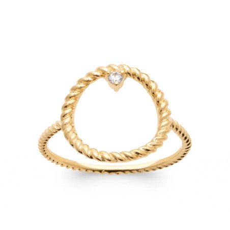 BAGUE PL-OR 750 3MIC OZ