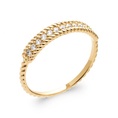 BAGUE PL-OR 750 3MIC OZ